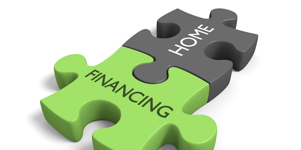 Home financing concept for real estate or house debt topics